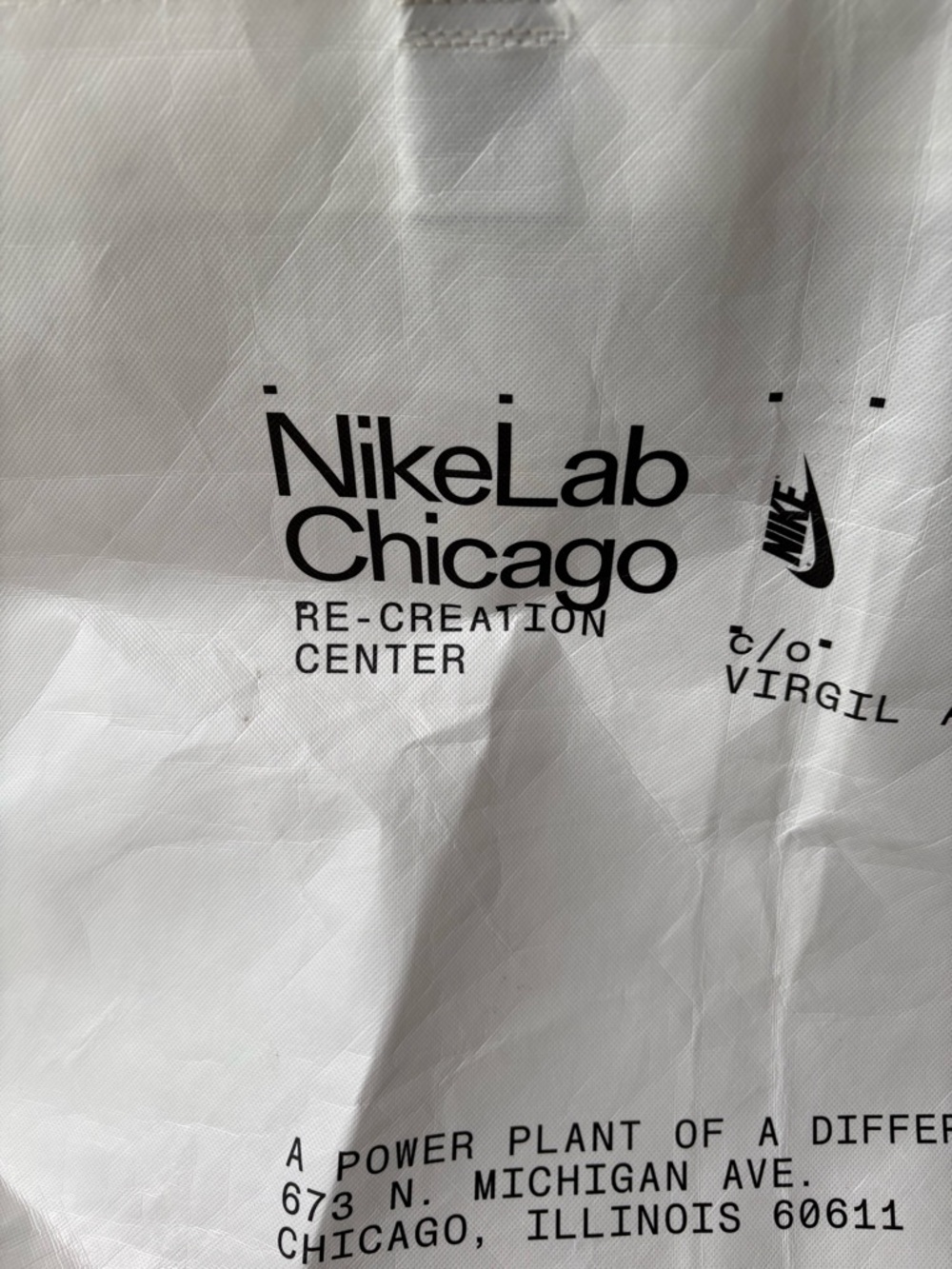 OFF-WHITE Nike Lab Chicago Virgil Abloh Limited Time Bag - Picture 12 of 13